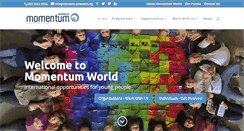 Desktop Screenshot of momentumworld.org